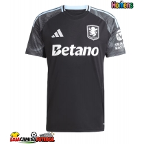 Camisa de Futebol Aston Villa Boubacar Kamara #44 Equipamento Secundário 2025-26 Manga Curta